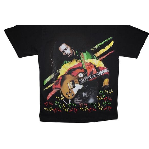 Vintage Y2K Bob Marley Reggae Jamaica Tee 2000's Size L - Picture 2 of 6